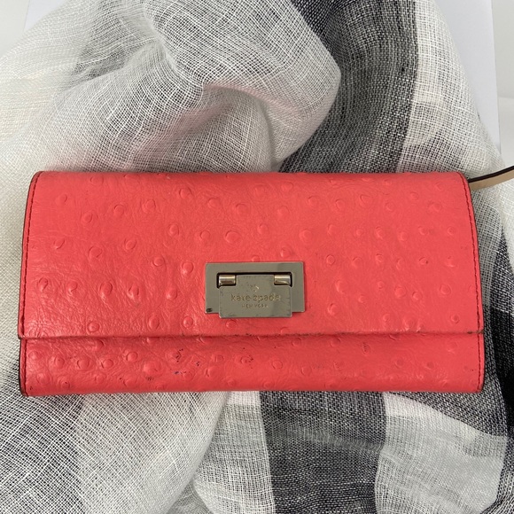 Kate Spade Coral/Pink Wallet - Picture 12 of 12